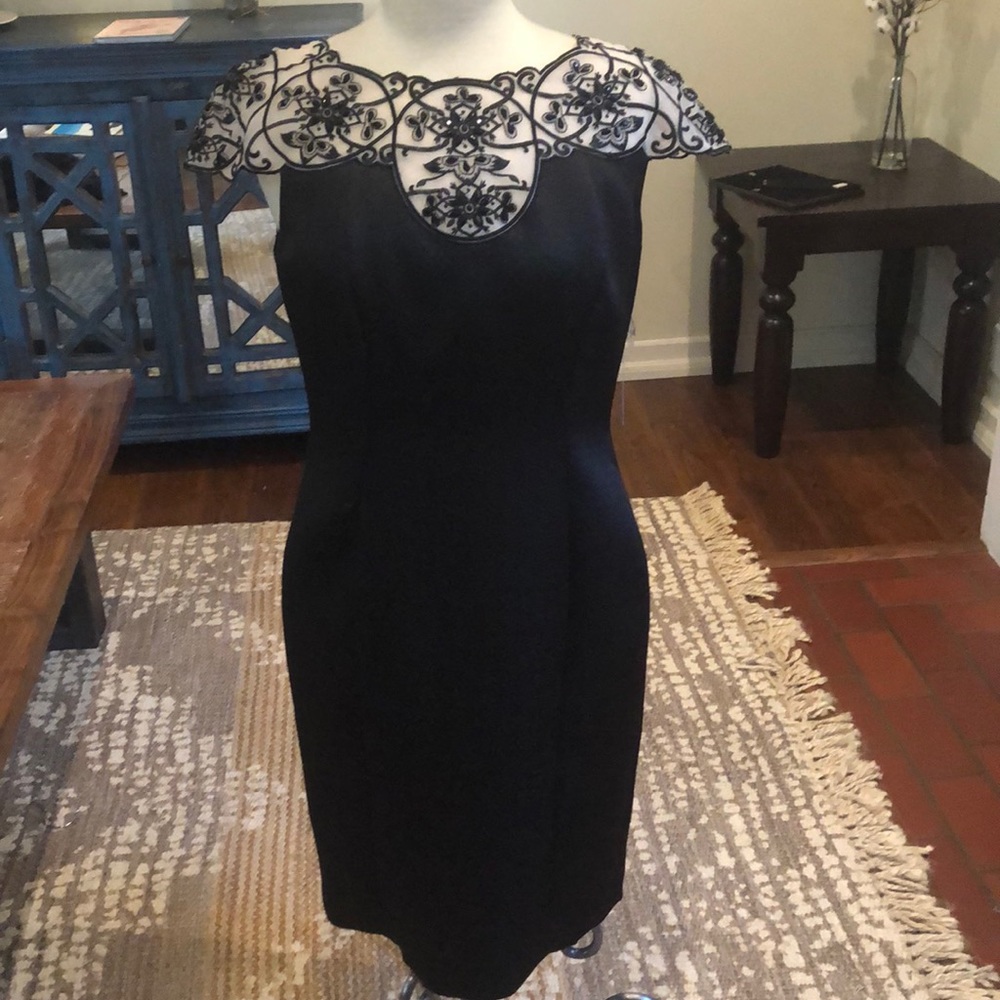Black Tahari Dress size 10